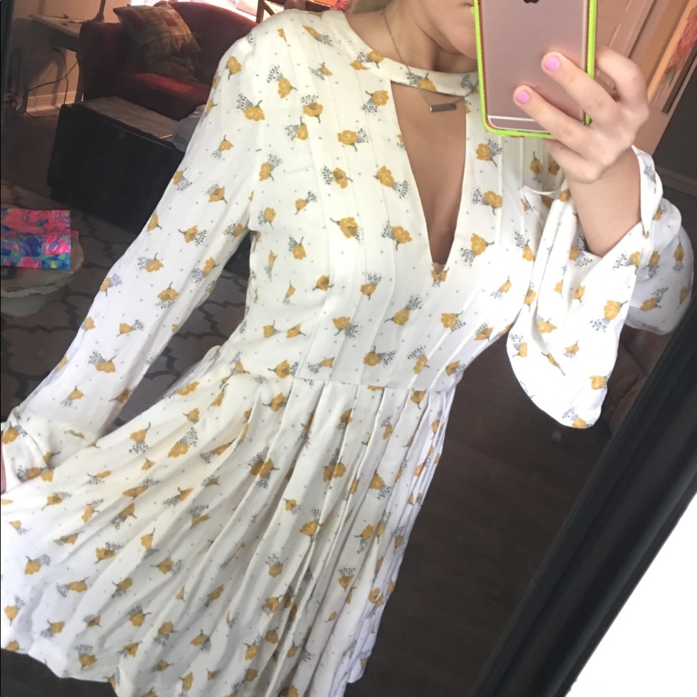 Free People Dress- Gold Poppy’s
